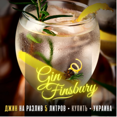 Джин Finsbury на разлив, 5 литров